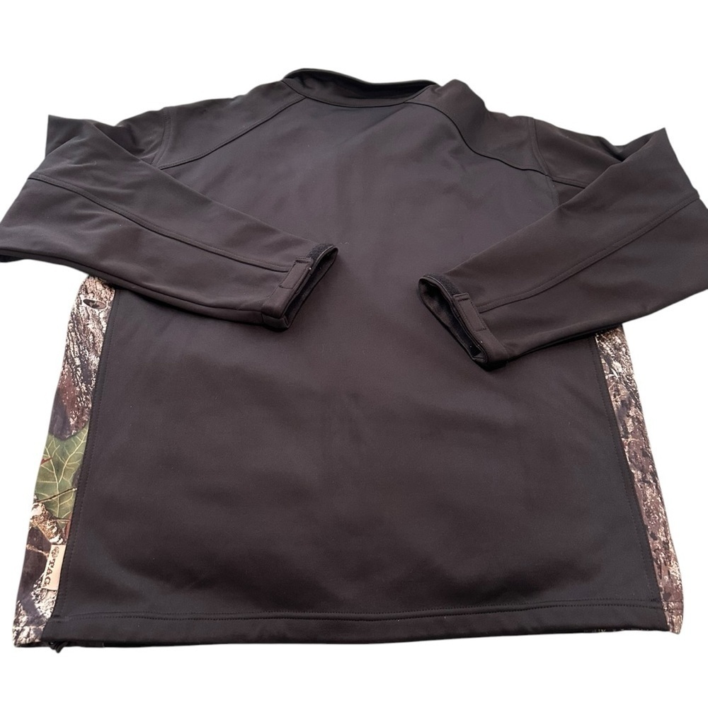 Tag Outdoors Clothing Lightweight Mens Size L Jacket Black And Camo - Picture 4 of 7